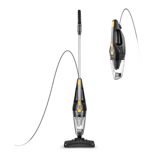 Eureka Home Lightweight Corded Stick Vacuum Cleaner, Powerful Suction Convenient Small Vacuum for Hard Floor, 3-in-1 Hand Vacuum, Blaze Black, NES212C - Available at All In One Marketplace Canada