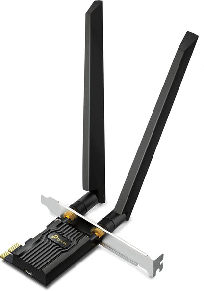 TP-Link Wi-Fi 6E AXE5400 PCIe WiFi Card for Desktop PC(Archer TXE72E) - Bluetooth 5.3, WPA3, 802.11axe Tri Band Wireless Adapter with MU-MIMO, OFDMA, Ultra-Low Latency, Supports Windows 11, 10 (64bit) 🍁 All In One Marketplace Canada