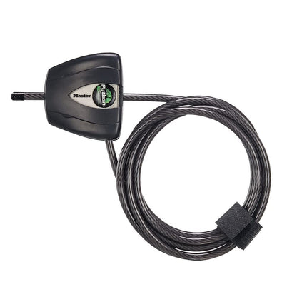 Master Lock 8417D Python Adjustable Locking Cable, 6-Foot , Black and Silver Master Lock
