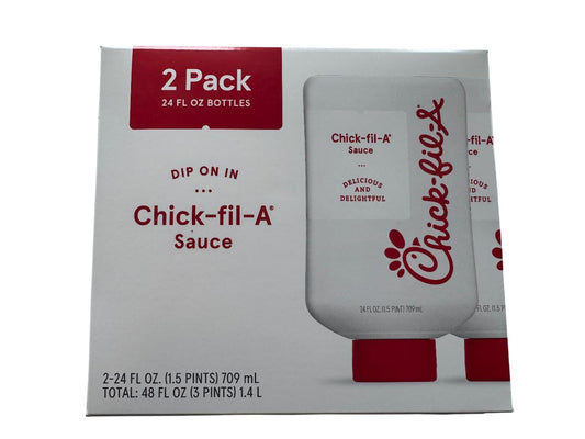 Chick-fil-A Sauce 2-Pack - 24 FL OZ Bottles (709ml Each)