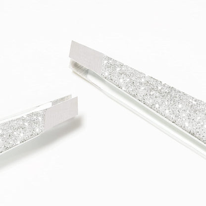 Tweezerman Exclusive Moon Dust Slant Tweezer - Hair Removal Tweezers, Stainless Steel 🍁 All In One Marketplace Canada