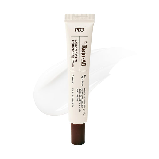 Dr. Reju-All Advanced PDRN Rejuvenating Cream – 99% Pure Salmon DNA Gel Type Face Moisturizer – Optimal 1200ppm for Glass Skin & Plumping – Korean Pharmacy Anti-Aging Skin Care Face Cream - 20ml