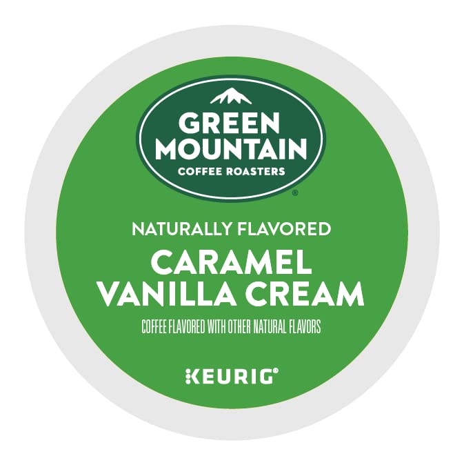 Green Mountain Coffee Roasters Caramel Vanilla Cream Light Roast K-Cup Pods - 24 Pack