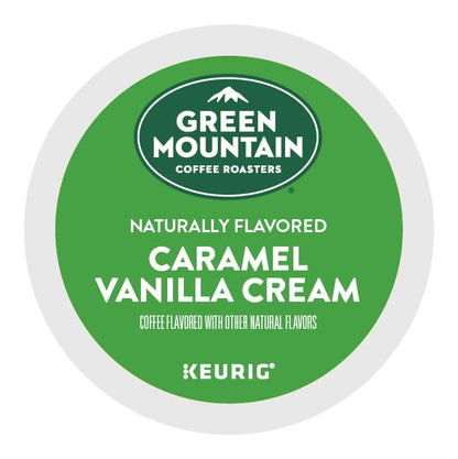 Green Mountain Coffee Roasters Caramel Vanilla Cream Light Roast K-Cup Pods - 24 Pack