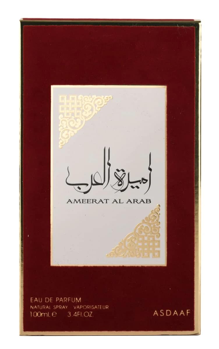 Asdaaf Ameerat Al Arab Eau de Parfum Spray for Women, 3.4 Ounce