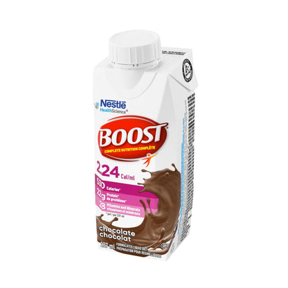 BOOST 2.24 Cal/mL Chocolate Nutrition Drink – 530 Calories, 22g Protein, 24-Pack Ready-to-Drink