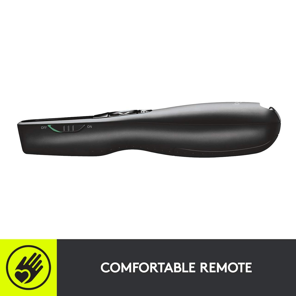 Logitech Professional Presenter R800 Wireless Presentation Clicker - Black