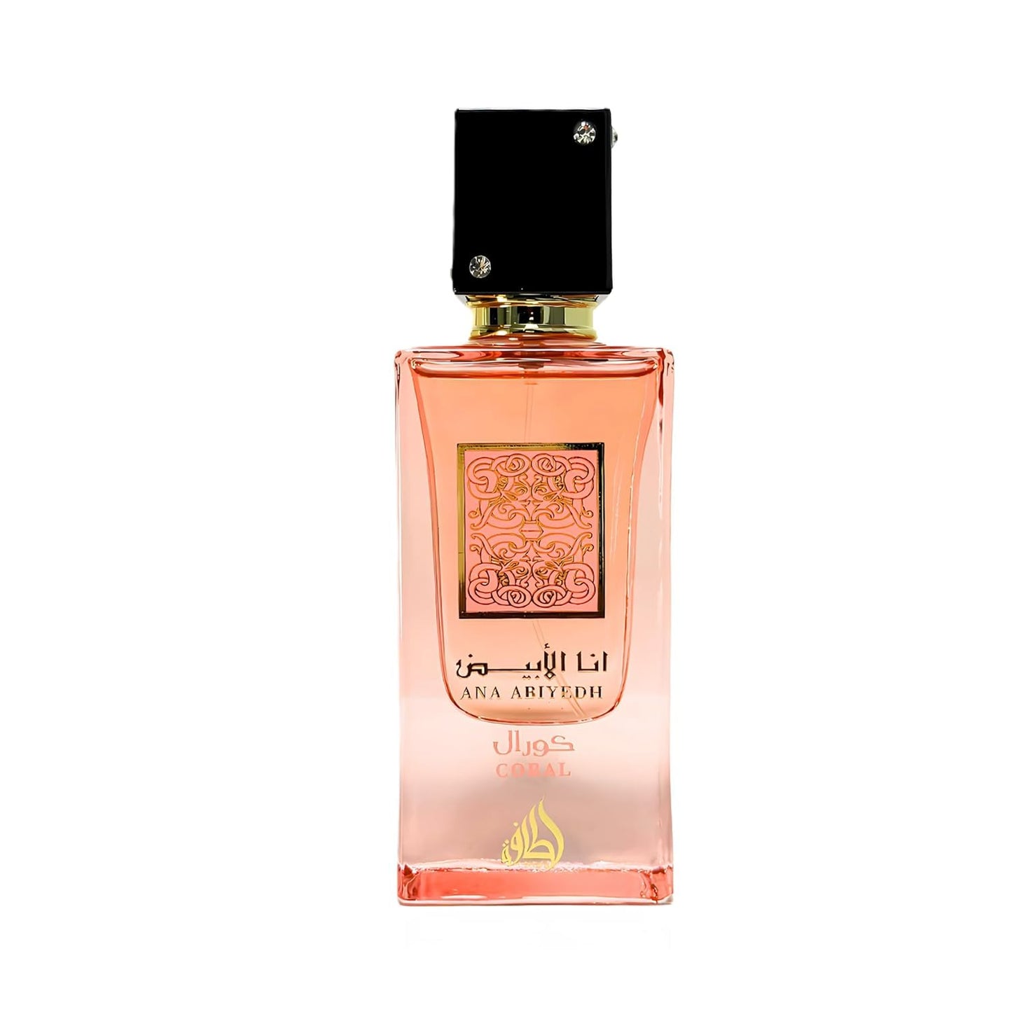 Lattafa Ana Abiyedh Coral for Unisex Eau de Parfum Spray, 2.0 Ounce / 60 ml Lattafa