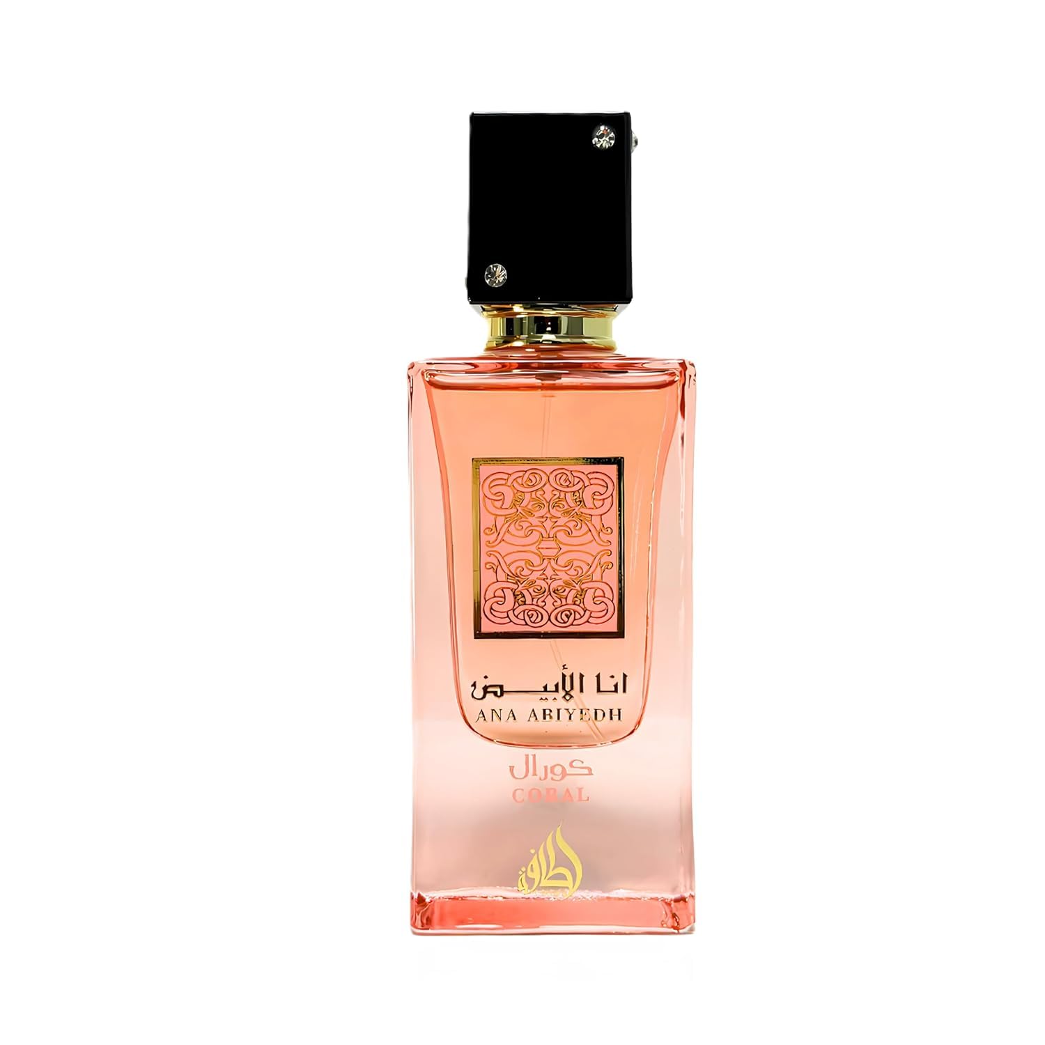 Lattafa Ana Abiyedh Coral for Unisex Eau de Parfum Spray, 2.0 Ounce / 60 ml Lattafa