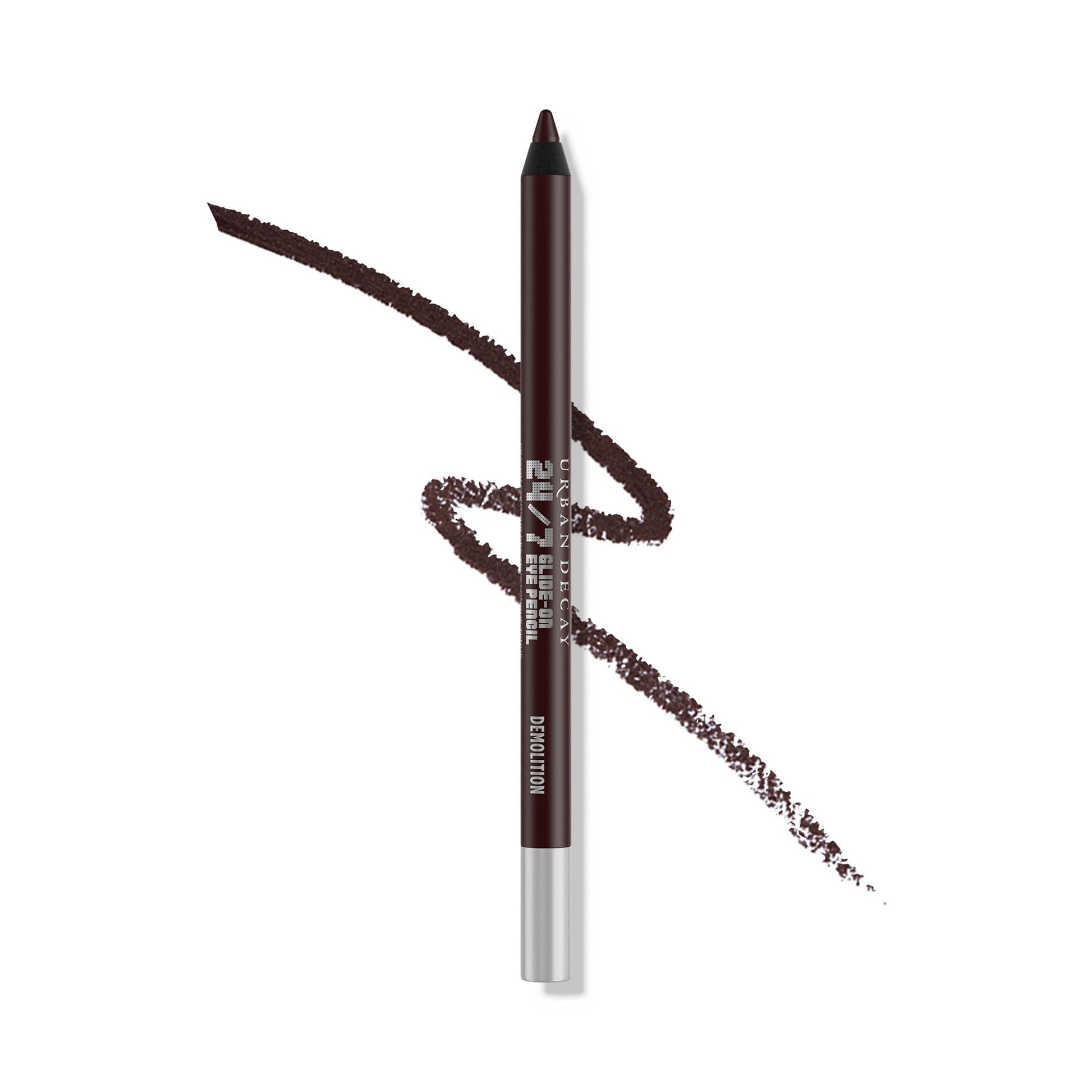 Urban Decay 24/7 Glide-On Waterproof Eyeliner Pencil - Smudge-Proof, Transfer-Proof, Up to 16HR Wear, Smooth No-Tug Formula, Hydrating Liner With Vitamin E & Jojoba Oil - Demolition URBAN DECAY