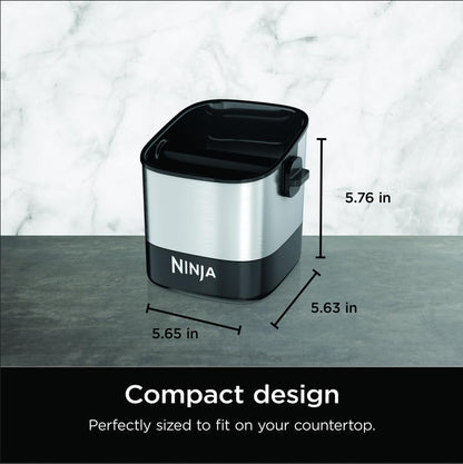 Ninja Luxe Café Knock Box, Holds 10 Double Shot Pucks, XSKKNOCKBOX