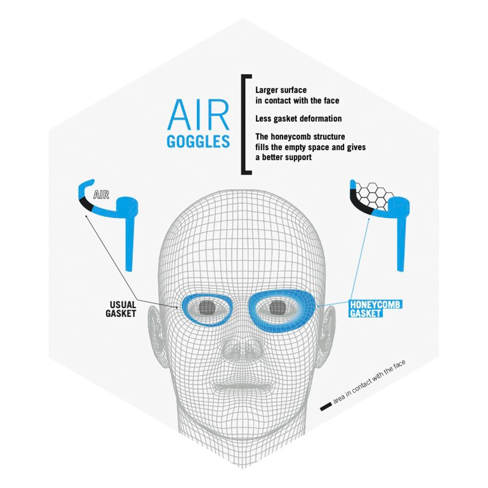 arena Air-Speed Anti-Fog Swim Goggles for Men and Women, Yellow Copper Mirror/Black ARENA