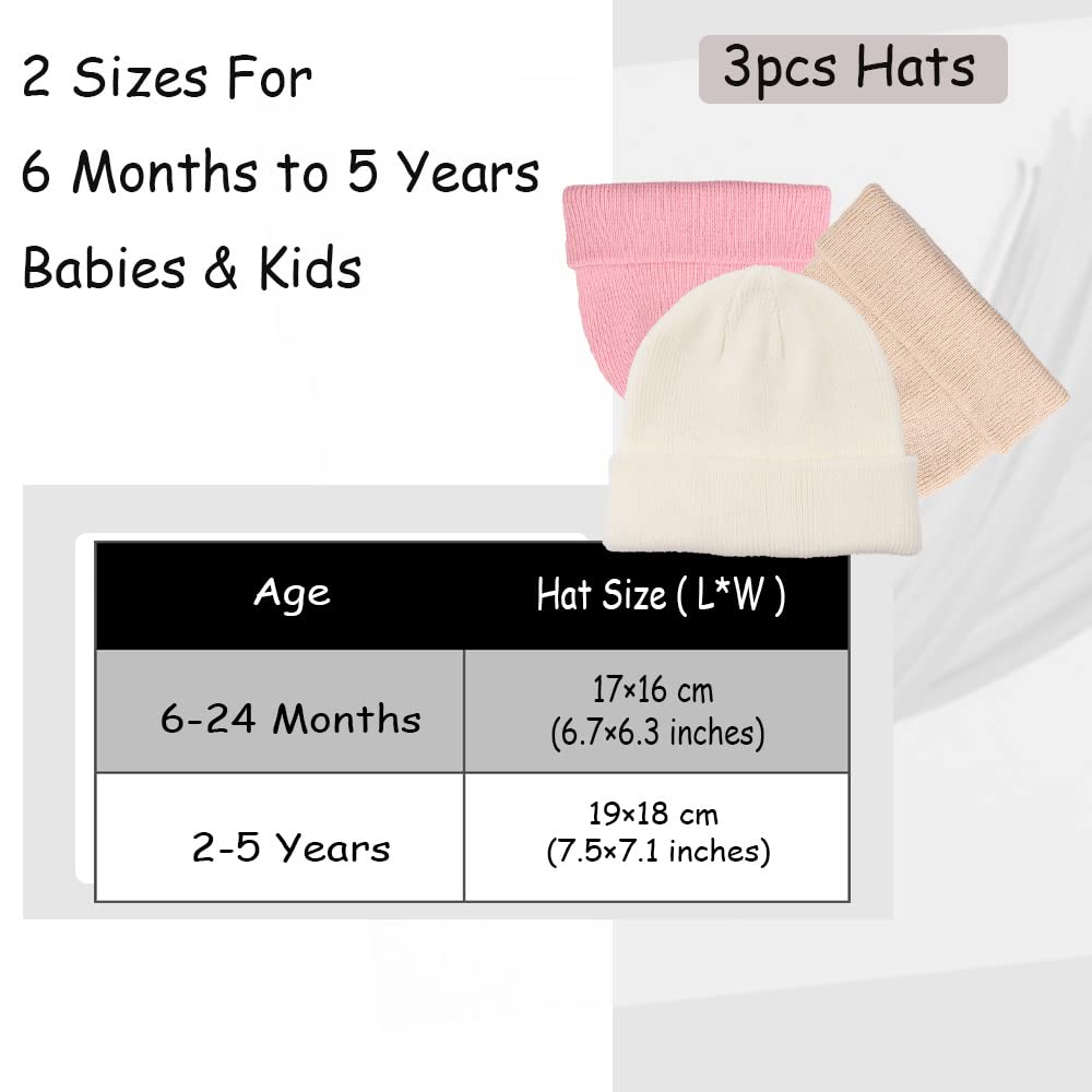 PEECABE Kids Knit Hat Winter Baby Beanie for Toddler Infant Skull Cap 6-24M 🍁 All In One Marketplace Canada