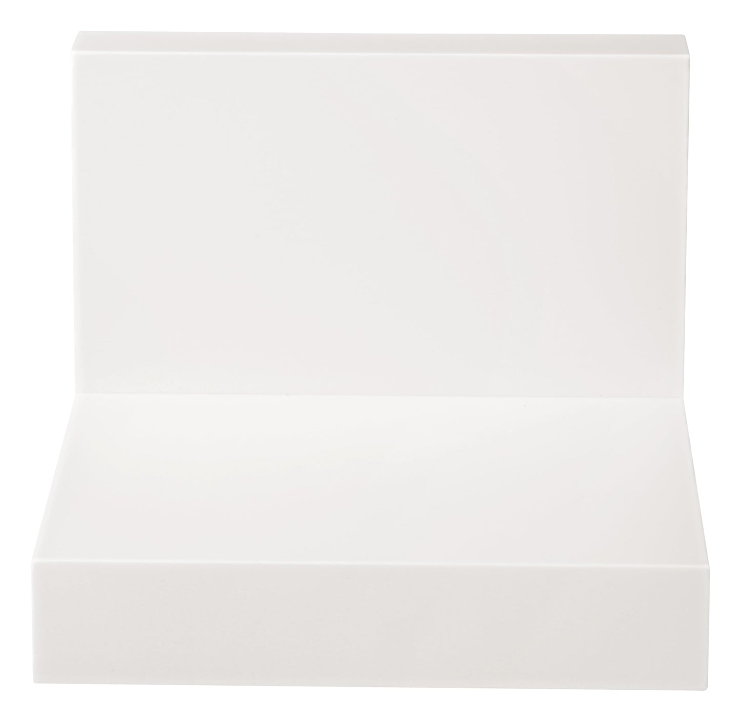 Command Display Floating Wall Shelves, 2 Ledges 8 Strips, Damage-free Decorating, Quartz Command