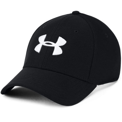 Under Armour Men's Blitzing 3.0 Cap , Black (001)/White , Small/Medium Under Armour
