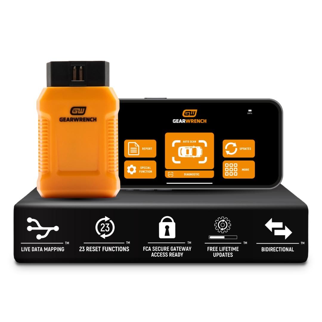 GEARWRENCH Professional Bi-Directional Diagnostic Scan Tool GWSMARTBT