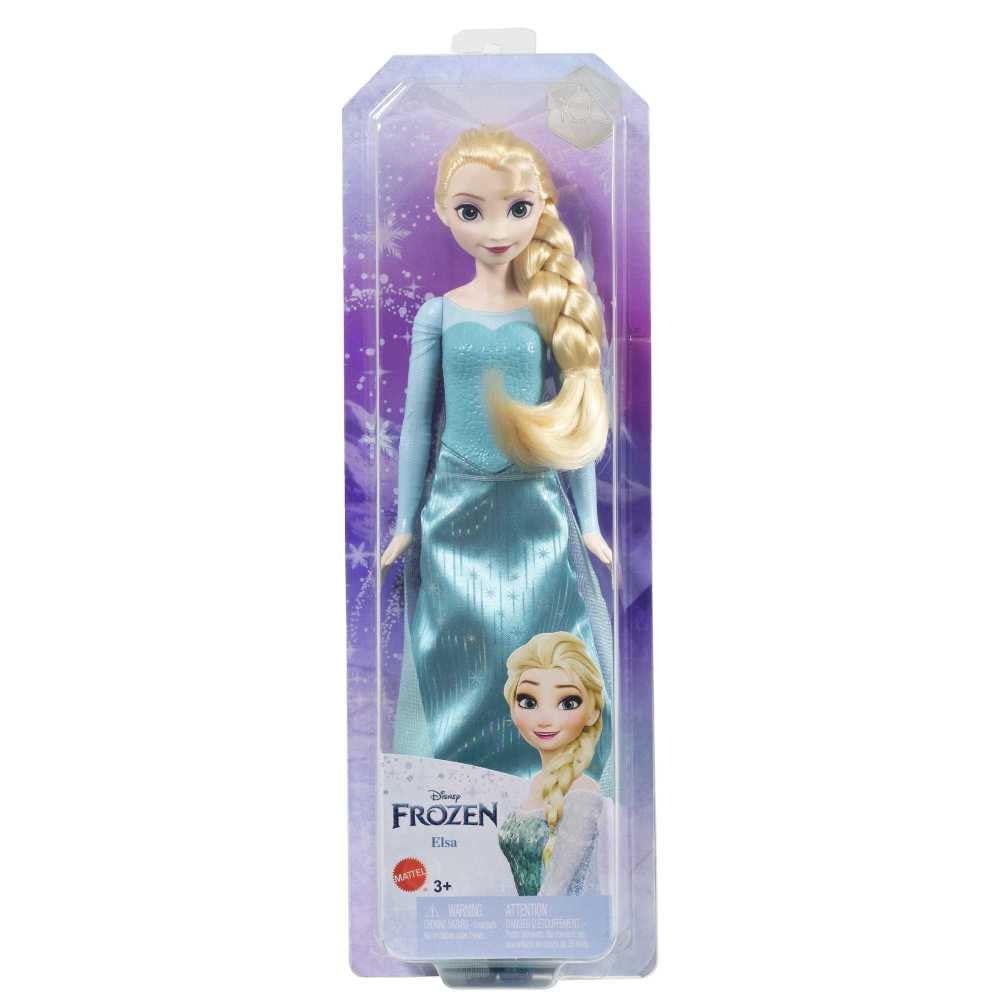 Mattel Disney Princess Dolls, Elsa Posable Fashion Doll with Signature Clothing and Accessories, Disney's Frozen Movie Toys