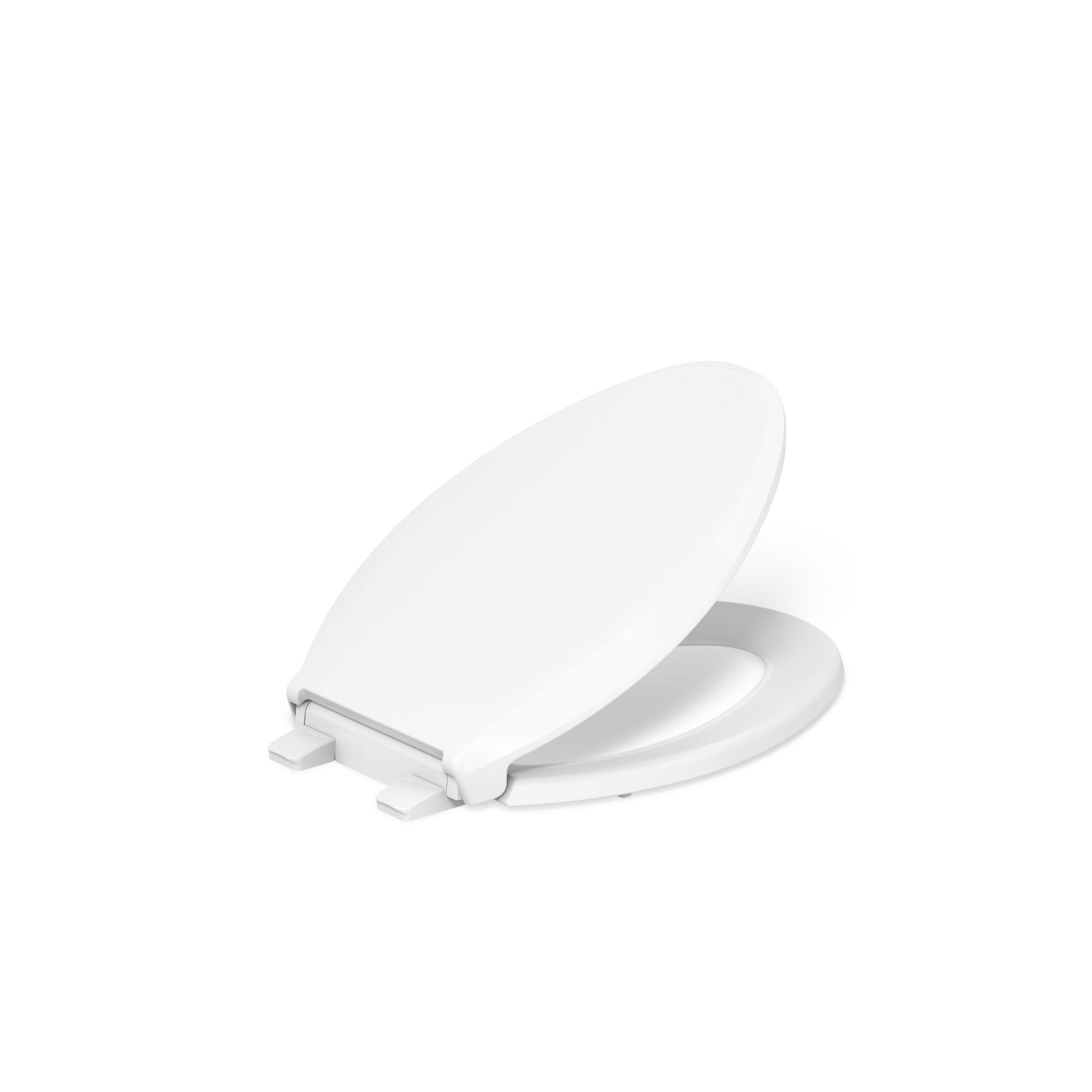 Kohler 4636-RL-0 Cachet ReadyLatch Quiet Close Elongated Toilet Seat, White Kohler