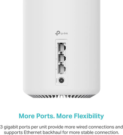 TP-Link Deco AXE5400 Tri-Band WiFi 6E Mesh System (Deco XE75) - Covers up to 7,200 Sq.Ft, Replaces WiFi Router and Extender, AI-Driven Mesh, New 6GHz Band, 3-Pack 🍁 All In One Marketplace Canada