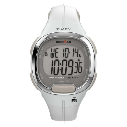 Timex Ironman Transit White Resin Strap Watch (Mode: TW5M478009J) Black/Gold-Tone Timex