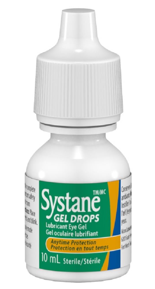 Systane Gel Drops Lubricant Eye, For Dryness, Day or Nighttime Relief, Long-Lasting Relief, Easy-to-use Droppable – 2 x 10 mL - Available at All In One Marketplace Canada