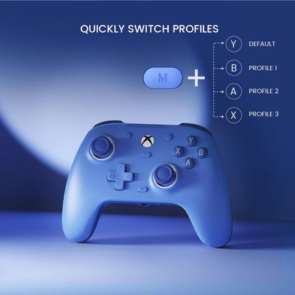 GameSir G7 SE Wired Controller for Xbox Series X|S, Xbox One & Windows 10/11, Plug and Play Gaming Gamepad with Hall Effect Joysticks/Hall Trigger, 3.5mm Audio Jack - Blue