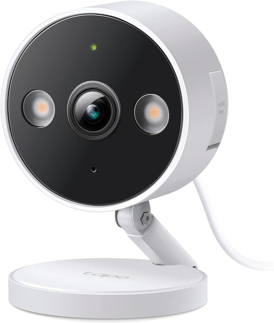 TP-Link Tapo 2K QHD Security Camera, Indoor/Outdoor, 2024 PCMag Editor's Choice, Color Night Vision, Free Person/Pet/Vehicle Detection, Invisible IR Mode, SD Storage (Tapo C120) 🍁 All In One Marketplace Canada