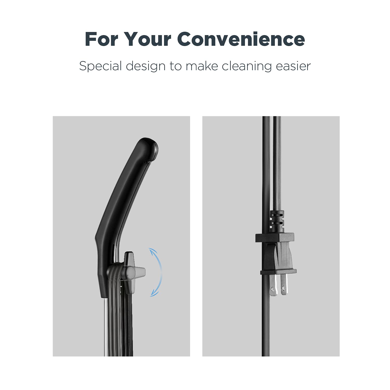 Eureka Home Lightweight Corded Stick Vacuum Cleaner, Powerful Suction Convenient Small Vacuum for Hard Floor, 3-in-1 Hand Vacuum, Blaze Black, NES212C - Available at All In One Marketplace Canada