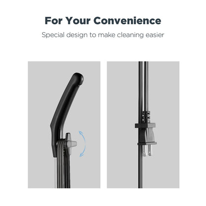 Eureka Home Lightweight Corded Stick Vacuum Cleaner, Powerful Suction Convenient Small Vacuum for Hard Floor, 3-in-1 Hand Vacuum, Blaze Black, NES212C - Available at All In One Marketplace Canada