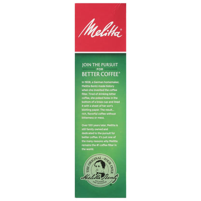 MELITTA Natural Brown #4 Cone Filters, Cone Coffee Filters, Replacement Filters, Coffee Maker Filters, Natural Brown, 6 Package of 100 Count filter