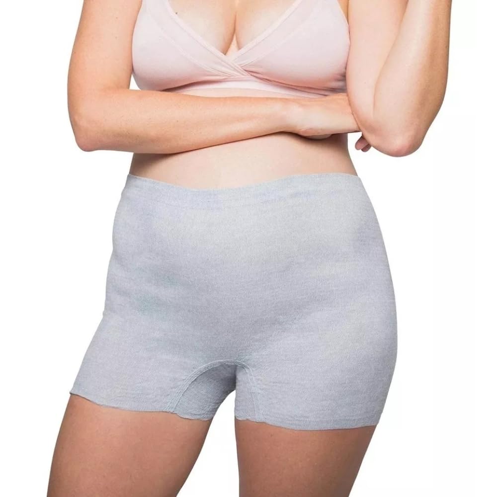 Frida mom Disposable Postpartum Underwear (Without pad) | Super Soft, Stretchy, Breathable, Wicking, Latex-Free, Boyshort Cut | 8-Count - Available at All In One Marketplace Canada