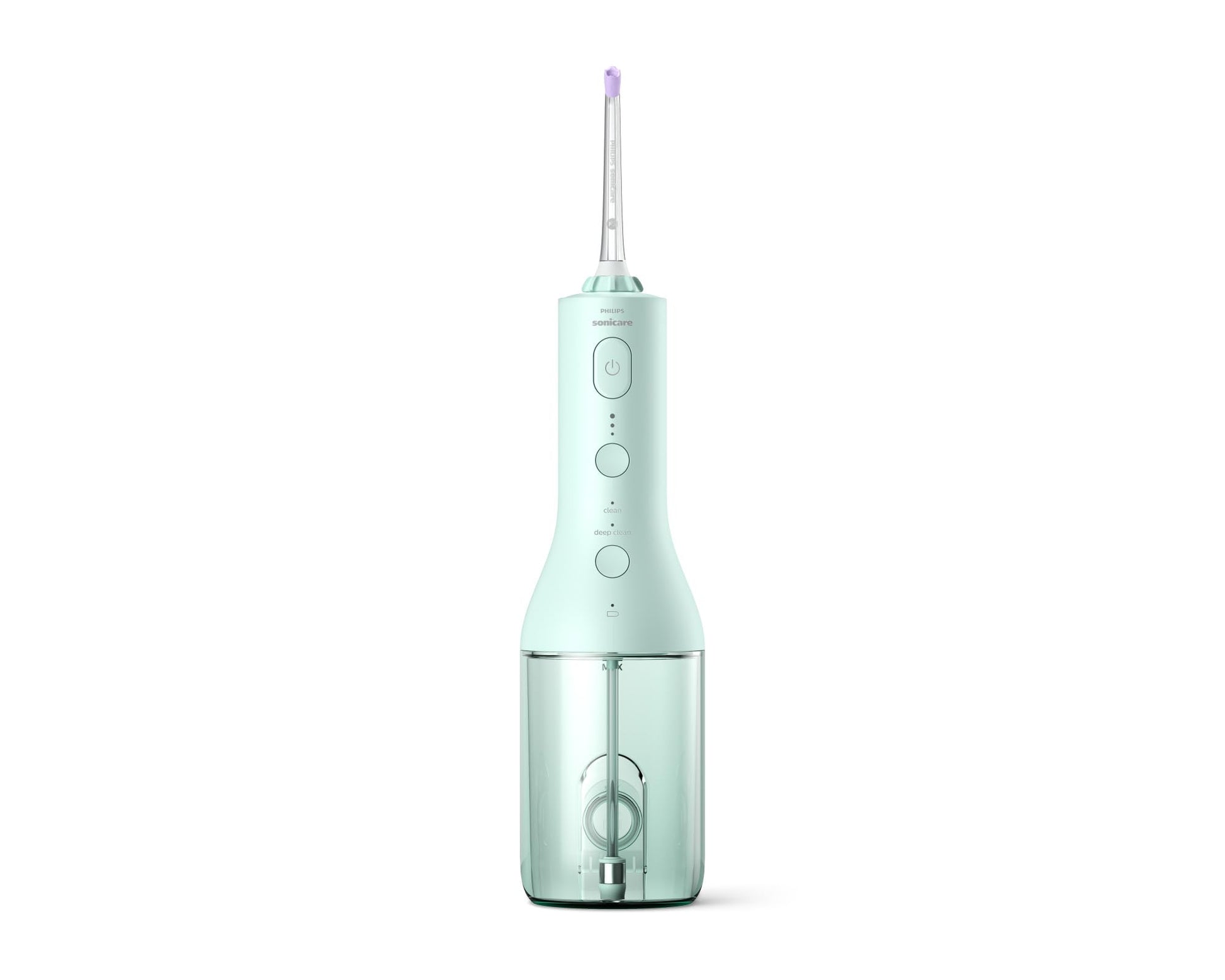 Philips Sonicare Power Flosser 3000 Cordless, Oral Irrigator Quad Stream technology and whisper quiet, Mint, HX3826/24 - Available at All In One Marketplace Canada