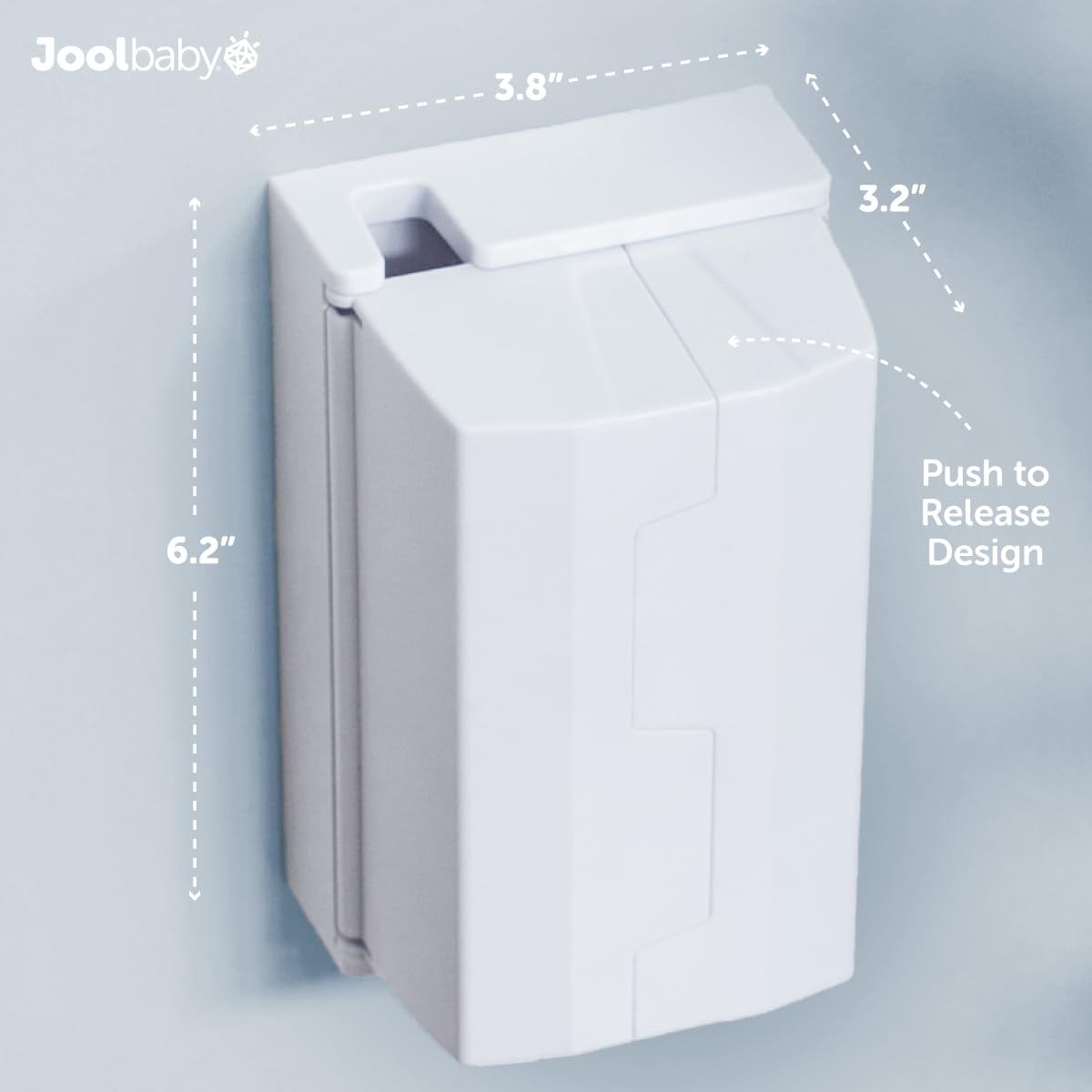 Outlet Cover Box for Child Safety (2 Pack) Duplex & Decorator Electrical Outlet Plates, Concealed Access Buttons, and Spacious Compartment - Jool Baby - Available at All In One Marketplace Canada