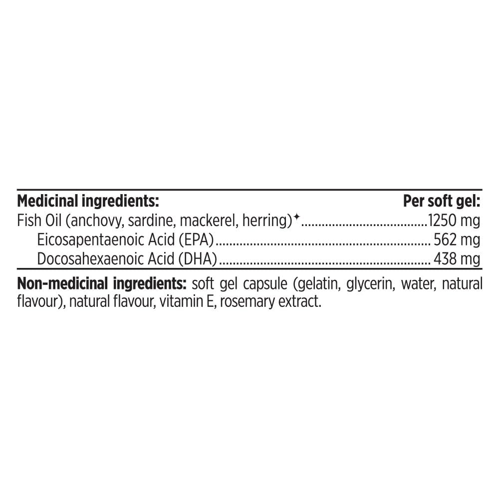 Nordic Naturals Ultimate Omega 2X - Extra Omega-3s Support Heart, Brain Health, 60 Count - Available at All In One Marketplace Canada