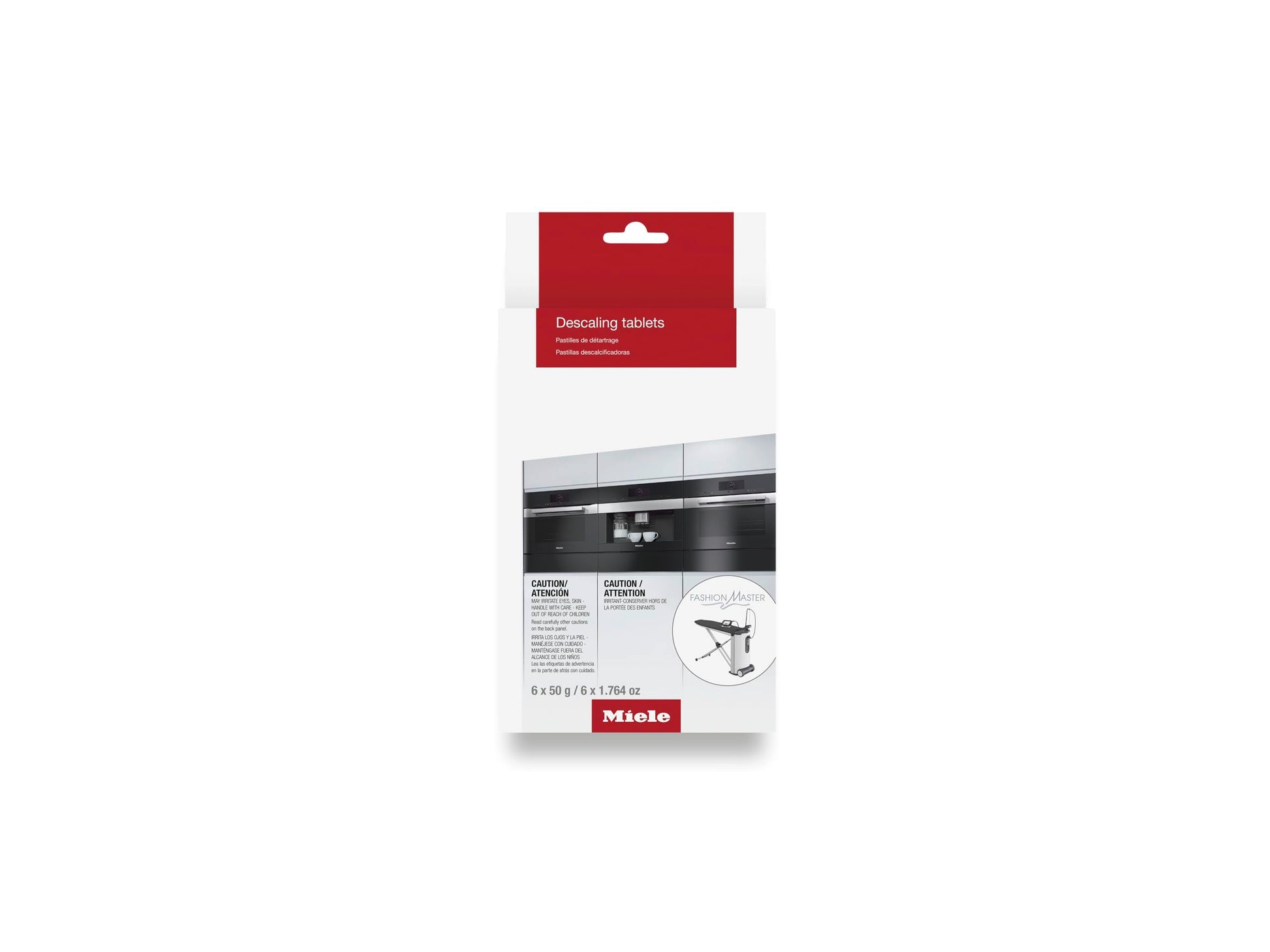 Miele Descaling Tablets for Coffee Machines, Steam Ovens, FashionMaster, Ovens and Cookers, Pack of 6 - 11201170 - Available at All In One Marketplace Canada