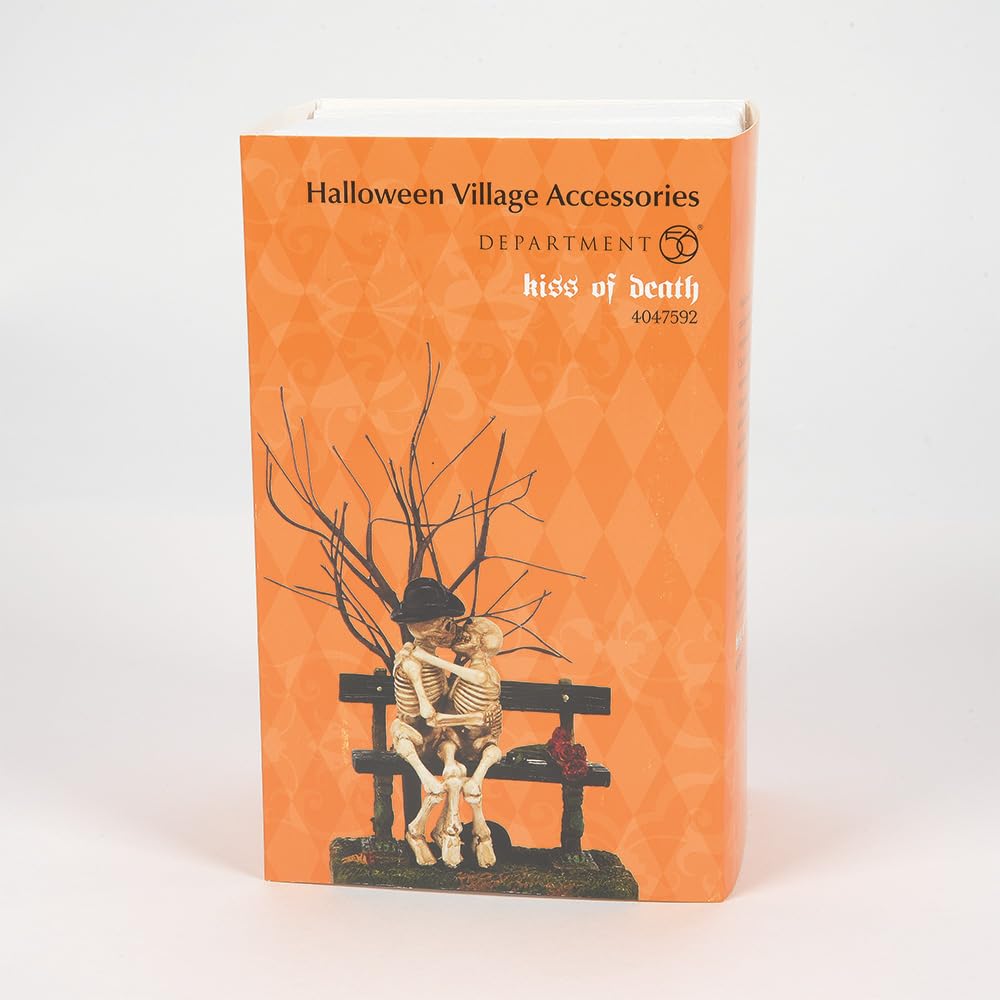 Accessoire de village d'Halloween Department 56 « Kiss of Death », 14,5 cm