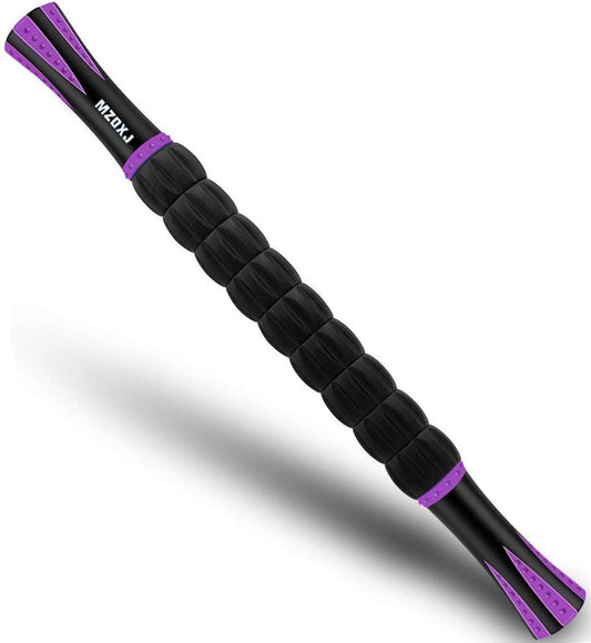Muscle Roller, Massage Roller Stick for Athletes, Help Reducing Muscle Soreness Cramping Tightness Leg Arms Back Calves Muscle Massager(Purple) - Available at All In One Marketplace Canada