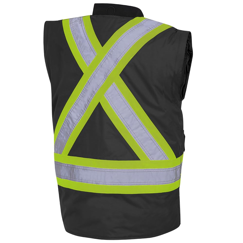Pioneer Hi Vis Winter Work Jacket for Men - 7-in-1 - For Construction 🍁 All In One Marketplace Canada
