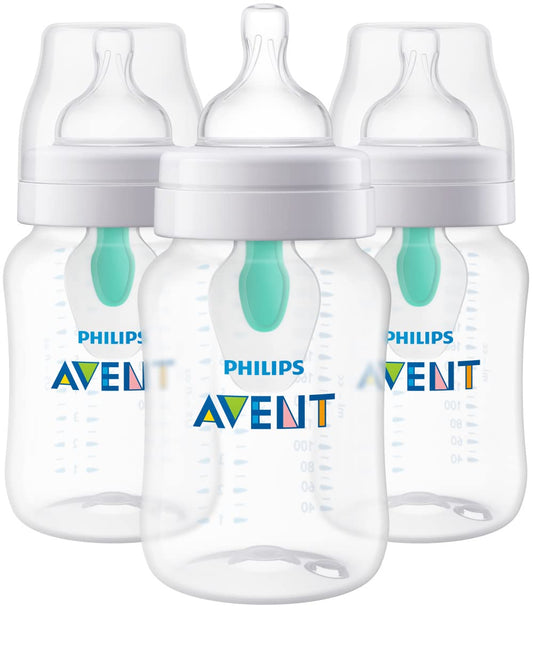 Philips Avent Anti-Colic Baby Bottle with AirFree Vent, Medium Flow, 9 oz 🍁 All In One Marketplace Canada