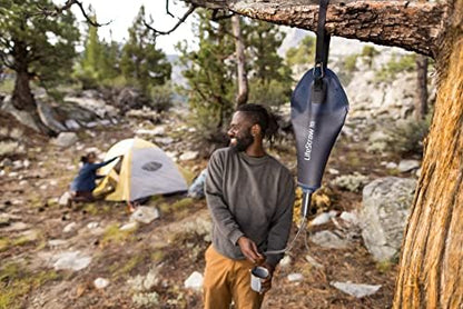 LifeStraw Peak Series Compact Gravity Water Filter System; 3L; Dark Mountain Gray
