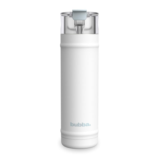Bubba 24 oz Dualsip Water Bottle with Straw & 2-Way Lid | Leakproof Metal Tumbler | Insulated Stainless Steel | Reusable | Lightweight | Dishwasher Safe | Lead & BPA-Free | Fresh Kicks bubba