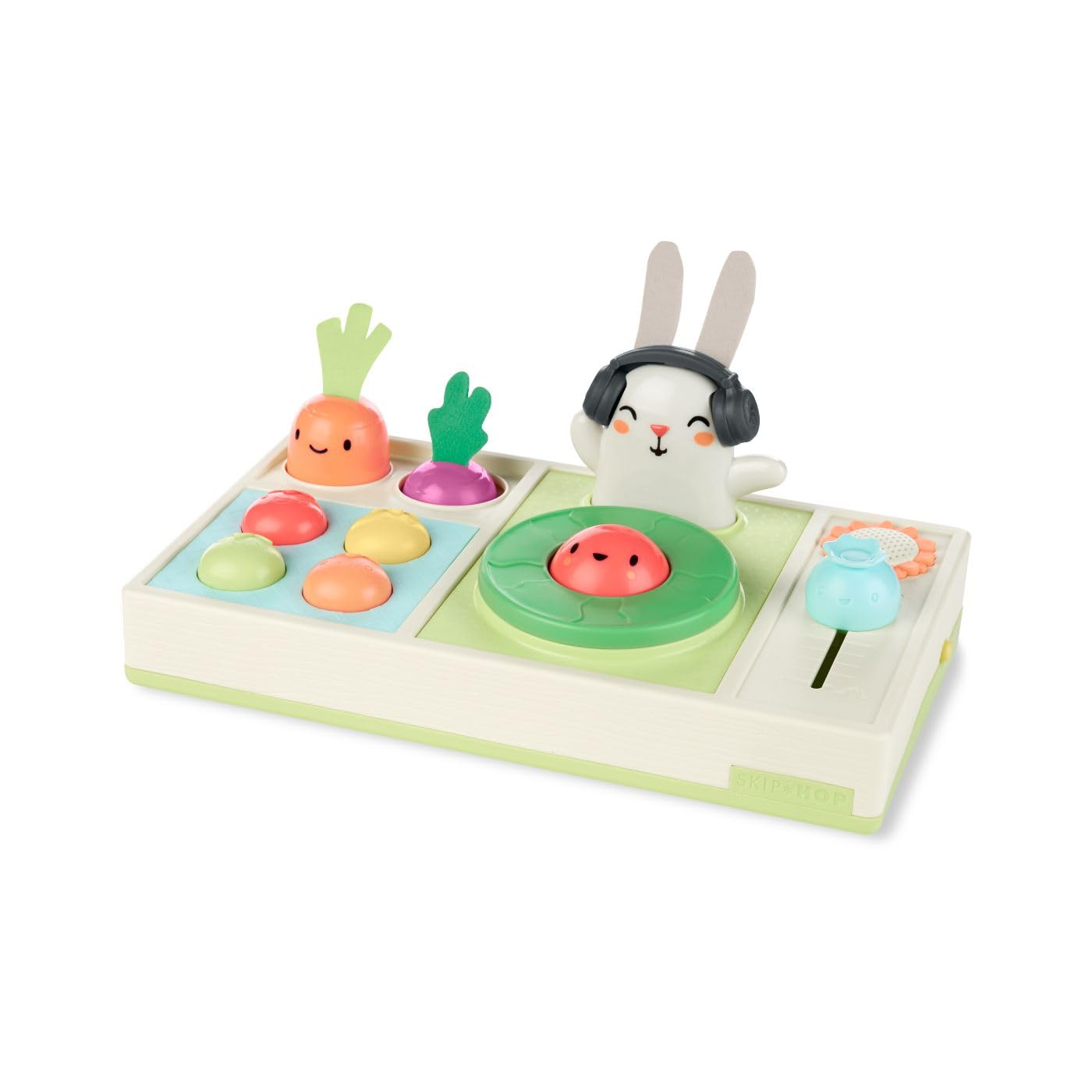 Skip Hop Baby Musical DJ Set Toy with Lights, Songs, Sound Effects, and Soft Textures, Farmstand Let The Beet Drop DJ Set 🍁 All In One Marketplace Canada