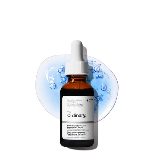 The Ordinary Multi-Peptide + Copper Peptides 1%, GHK-Cu Anti-Aging Serum for Fine Lines and Skin Elasticity, 30 ml