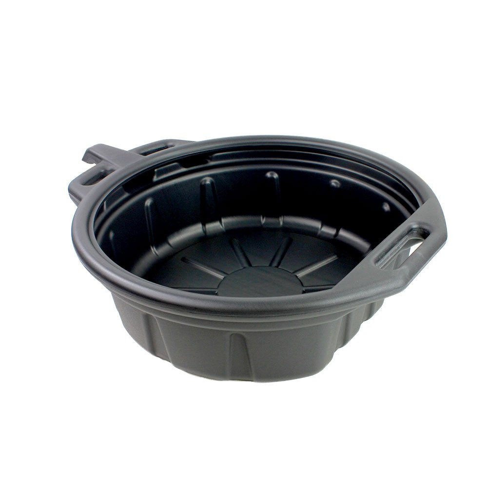 Capri Tools CP21024 Portable Oil Drain Pan, 2 Gallon, Black Capri Tools