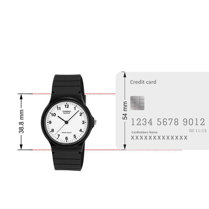 Casio Men's Quartz Resin Casual Watch, Color:Black (Model: MQ24-7B) 🍁 All In One Marketplace Canada Casio