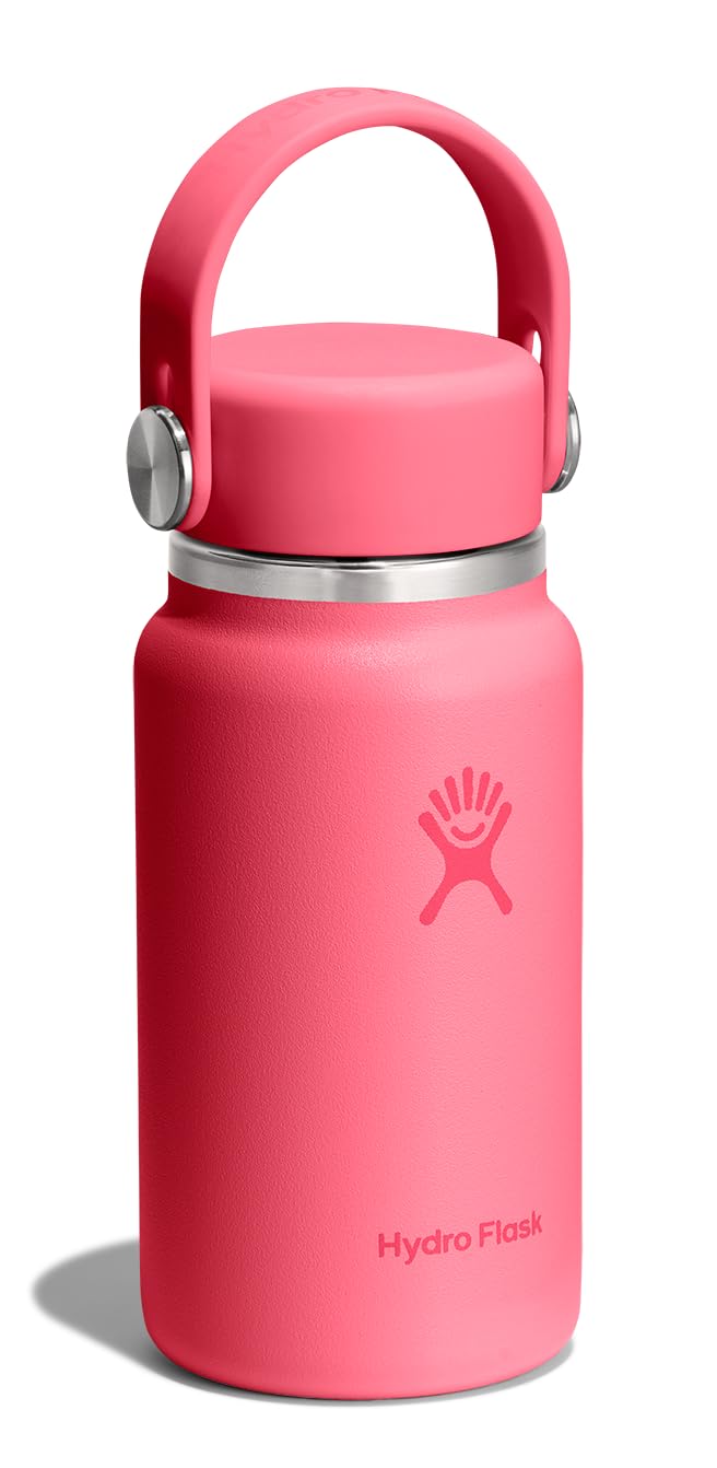 Hydro Flask Micro Bottle - Insulated Mini Leak Proof Flask for Purse or Pocket in 6.7 Oz Popstar Pink 🍁 All In One Marketplace Canada