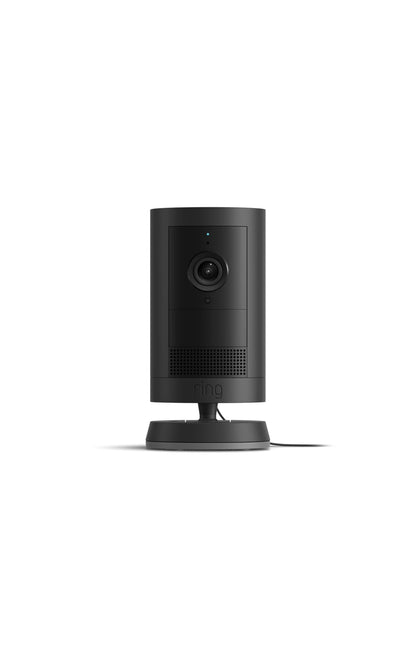 Introducing Ring Outdoor Cam Plus, Plug-In — Wide-Angle 2K Video with Ring Vision, Low-Light Sight for full-color night vision, Mount-anywhere versatility, Black