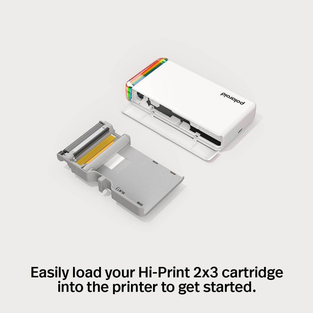 Polaroid Hi-Print Paper - 2x3 Photo Paper Cartridge - 20 Photos (6355) Polaroid