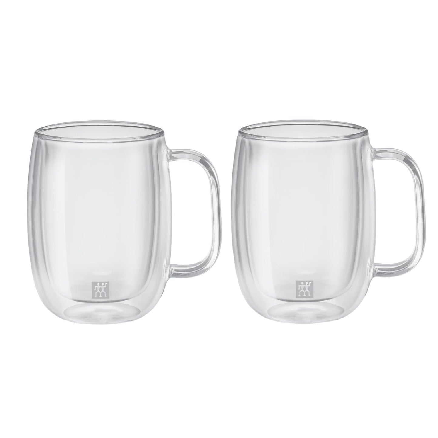 ZWILLING Sorrento Plus 2 Piece Insulated Double-Wall Borosilicate Glass Coffee Mug - 355 ml - Available at All In One Marketplace Canada