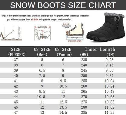 Hsyooes Womens Mens Barefoot Boots Winter Snow Boots Wide Width,41 🍁 All In One Marketplace Canada